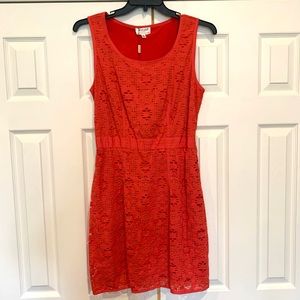 Women’s Red Eyelet Dress! Brand new!